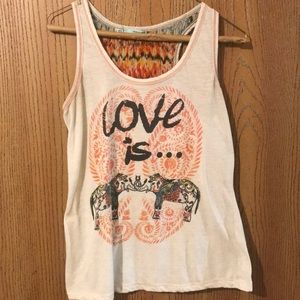 Boho style tank